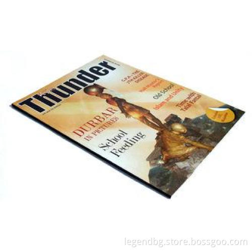 OEM / ODM Printing Trade Magazines service of UV coated 4p,